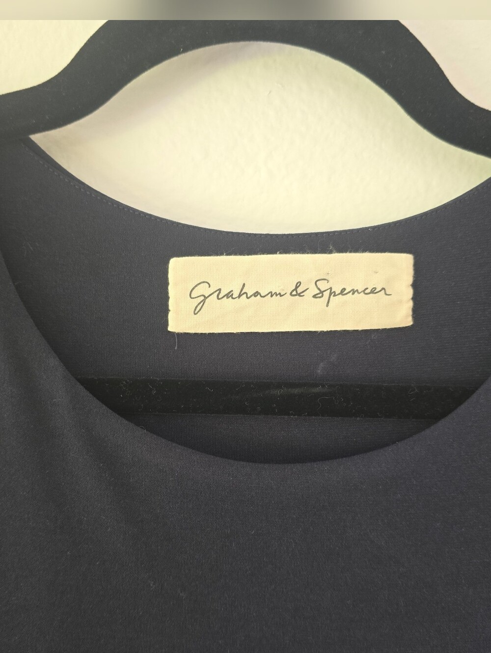 Graham & Spencer Structured Little Black Dress
